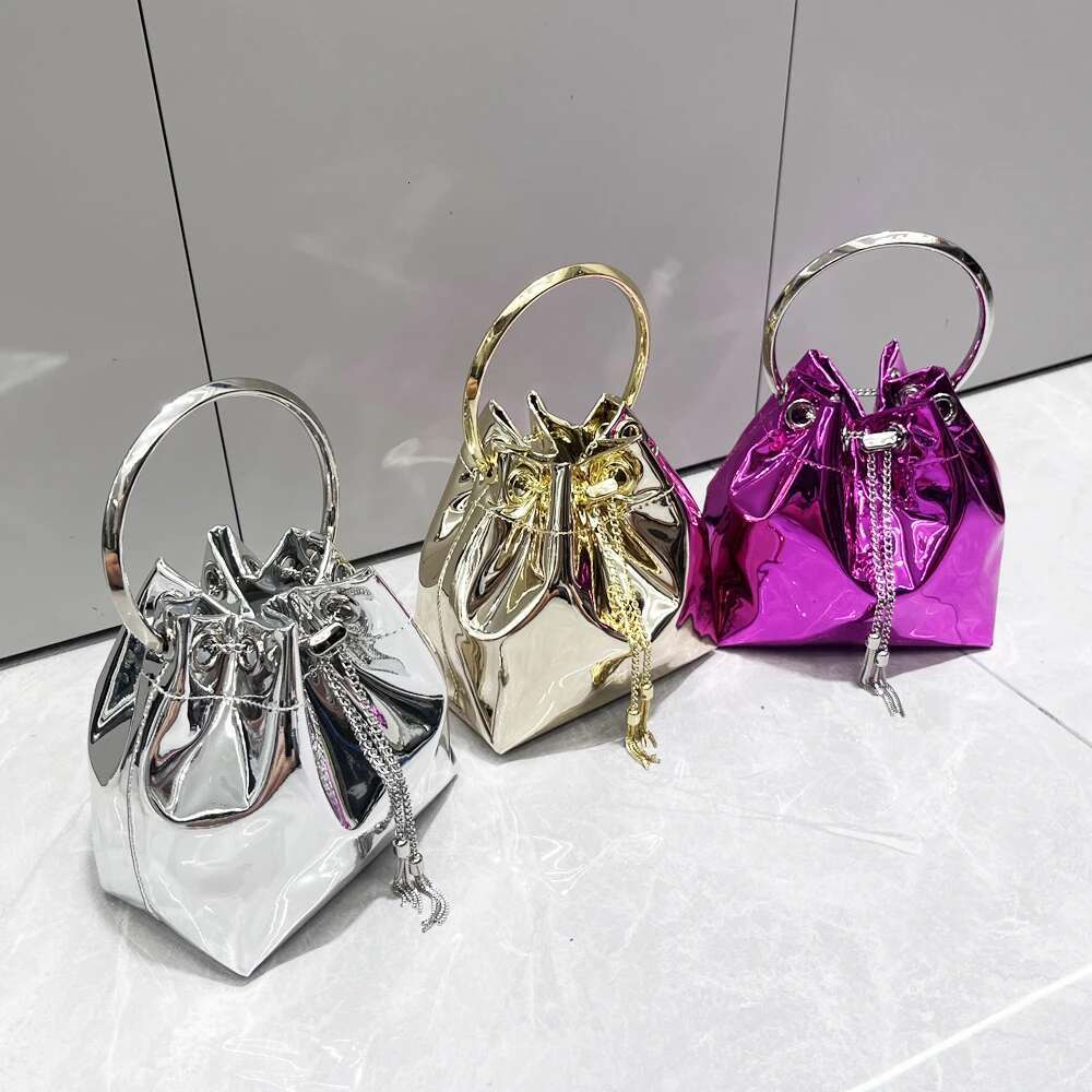 Women's Evening Clutch Purses And Handbag Designer Shoulder Bucket Bag Purse Female Banquet Payty Bags