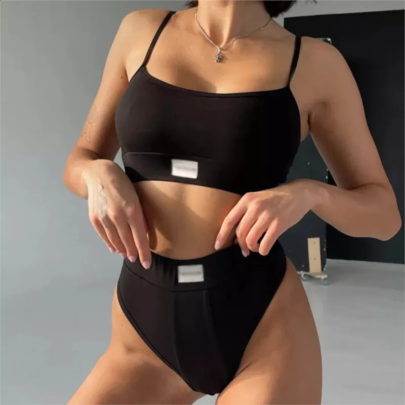 Two Piece Set Shorts And Top Cotton Fitness Sports Suit Womens Shorts Pants Sets 2 Piece Sets Women Outfit Women Clothing 250319