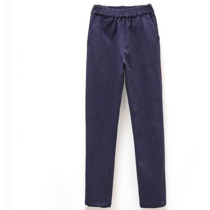 2024 Spring Autumn Childrens White School Uniform Pants Student Suit Pants Boys Black Pants Girls Navy Blue Pants Boys ClothesT250318