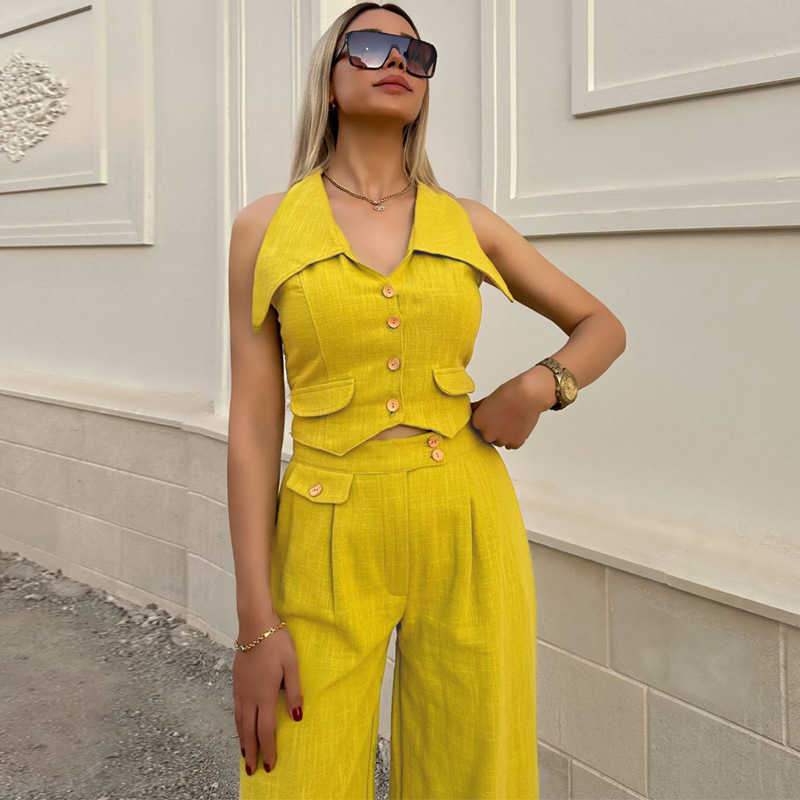 Summer Women's Fashion Luxury Women's Casual Women's Two Piece Set Summer 250315
