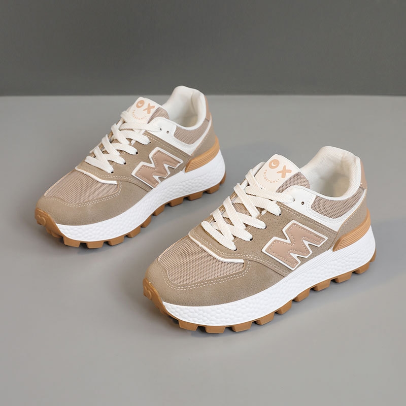 Free shipping 2025 new designer shoes fashion Platform casual breathable and comfortable Sport shoes for women