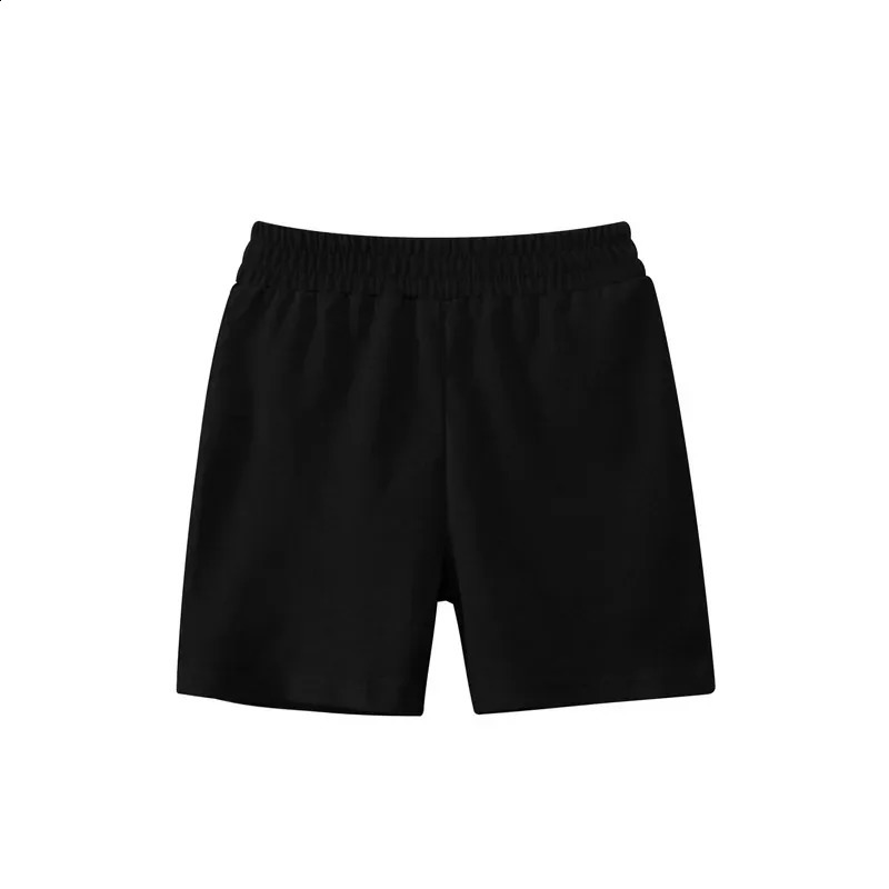 Summer Childrens Sports Shorts Candy Color Short Pants for Boys Elastic Waist Beach Shorts Cotton Kids Clothes 250319