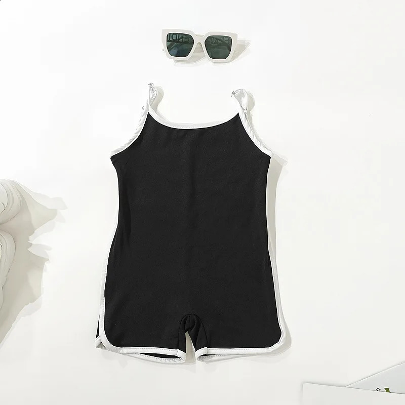 Mother And Daughter Yoga Overalls Women Girl Summer Clothes Family Look Matching Outfits Clothing Mom Me Sleeveless Jumpsuits 250319
