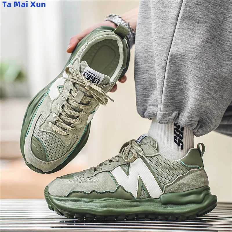 Mens casual shoes Forr Gump shoes new breathable fabric sports shoes mens training shoes casual four season sports shoes Y250318