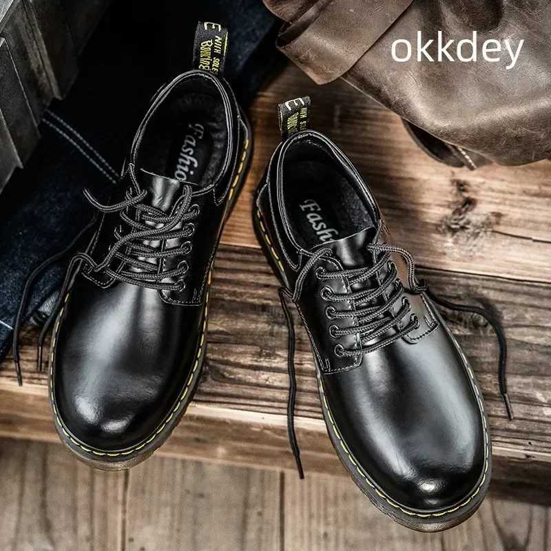 Womens Comfortable Round Toe Walking Elegant Shoes Spring Shoes Men Genuine Leather Casual Outdoor Wear-Resistant Work ShoesXJ250319