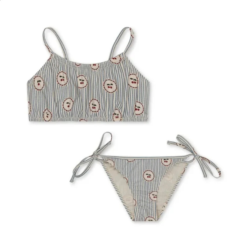 Baby Girl Swimwears Two Pieces Sunscreen Swimsuit Kids Swimwear for Girls Bikinis Bebe Swimming Childrens Swimsuits Mayo 250319