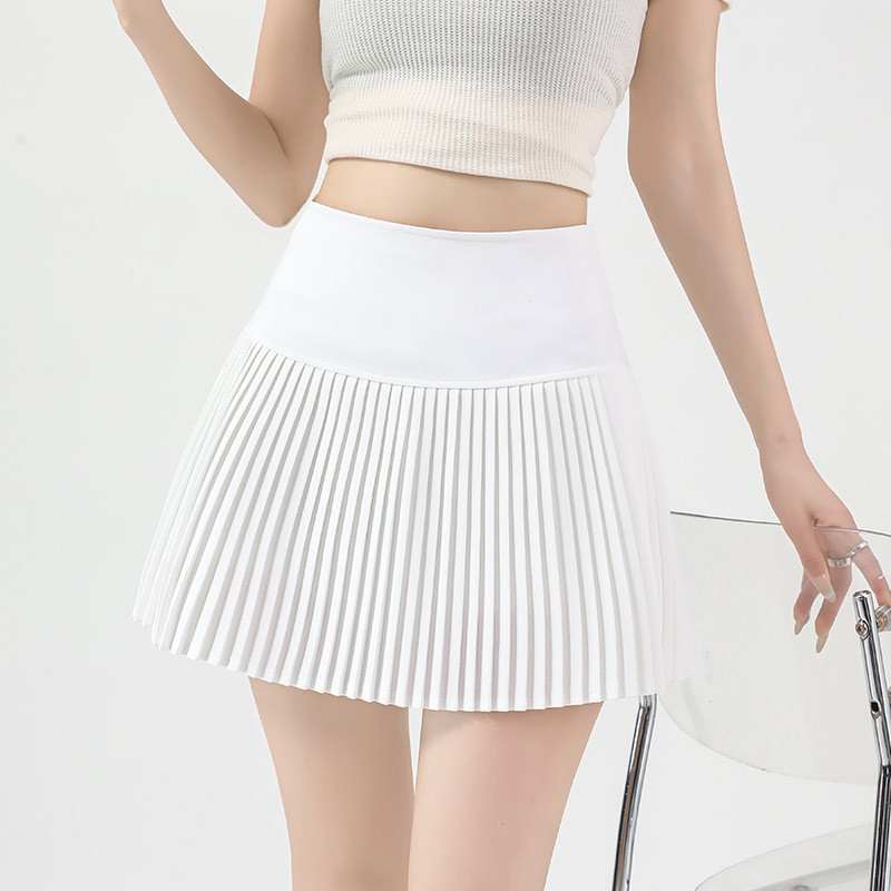 V6220 Skirt Women Spring High Waist Pleated Skirt 2025 New Short Skirt A-line Skirt Pleated Skirt Umbrella Skirt Skirt