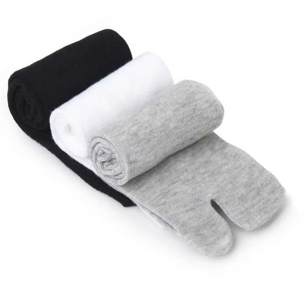 Japanese Ninja Clogs Cotton Socks Womens Flip Top Splicing Toe Tabi Kimono Get Breathable and Comfortable Toe Socks X250319