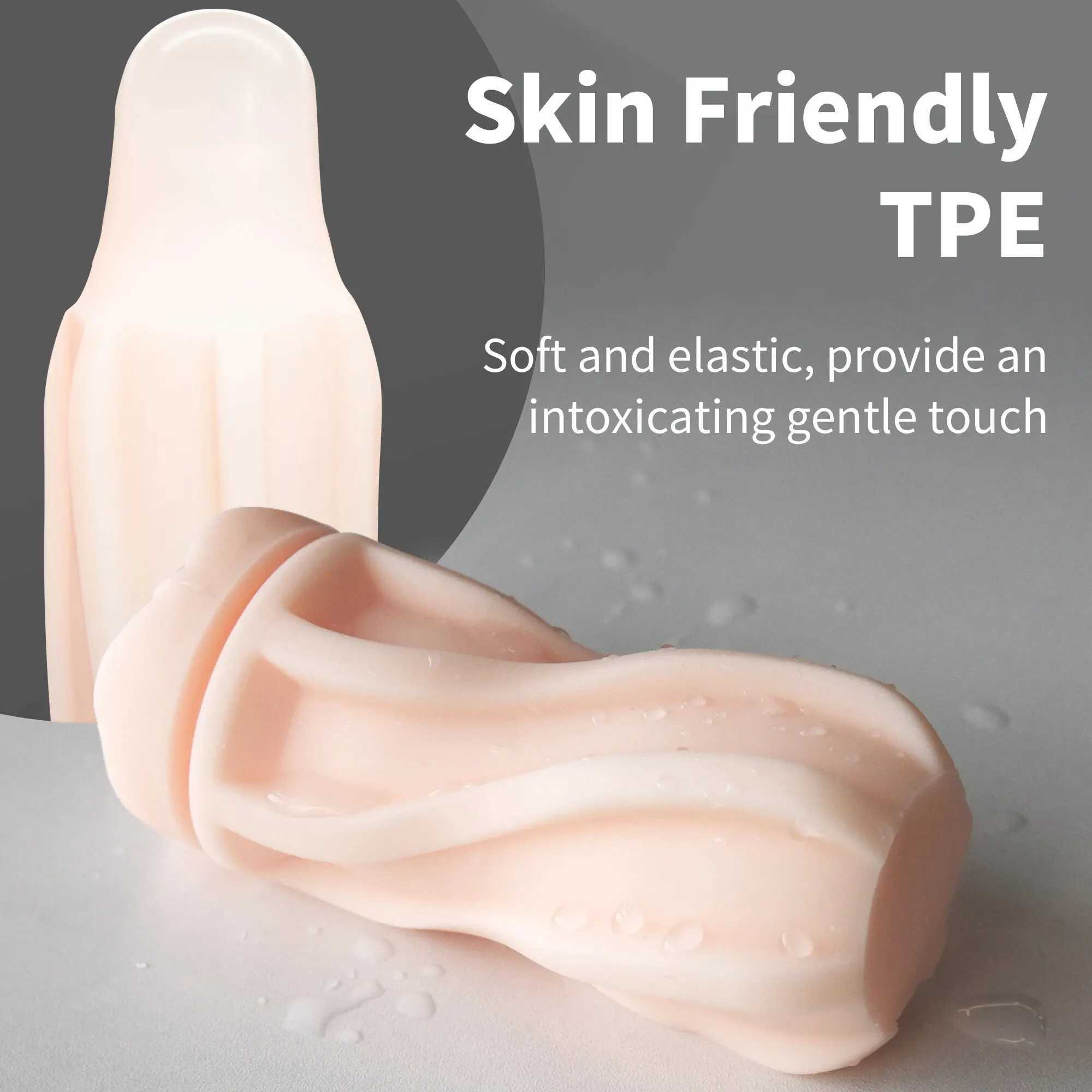 DRY WELL Male Masturbation Vagina Masturbator Cup Sexy Pocket Pussy Airflow Suction Control Masturbator for Adult Glans TrainerXJ250319