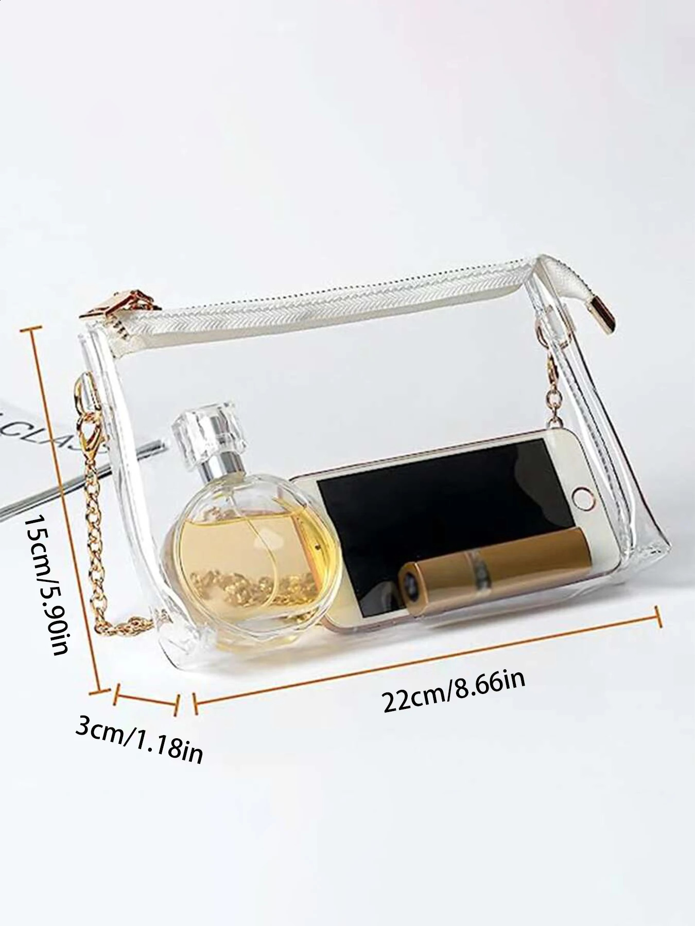 Clear Crossbody Bag Purse Stadium Certified for Sports Concerts PROM parties 250317
