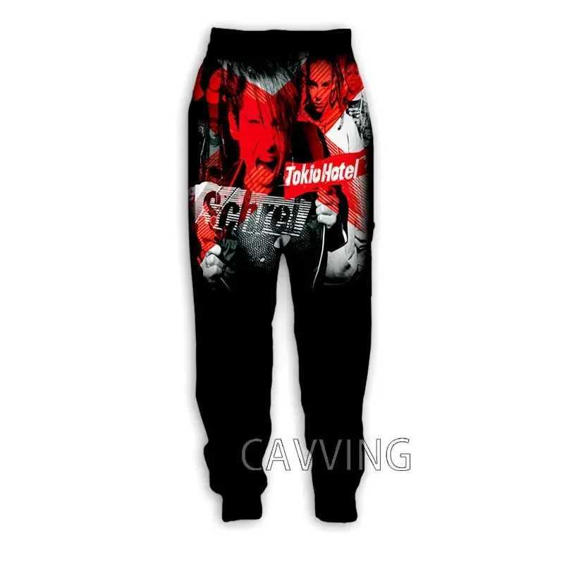 New Fashion Tokio Hotel Rock 3D Printed Casual Pants Sports Sweatpants Straight Pants Sweatpants Jogging Pants Trousers X250319