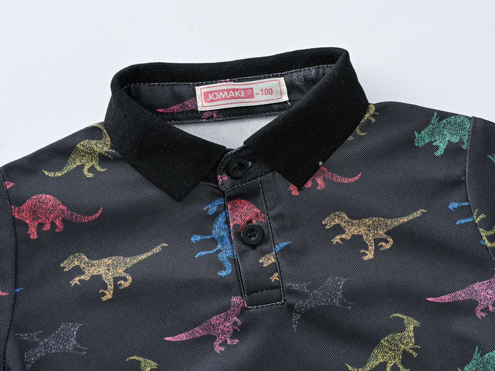 Printing lovely boys and girls fashion printing breathable short-sleeved blouse leisure classic n lapel micro-elastic POLO 250319
