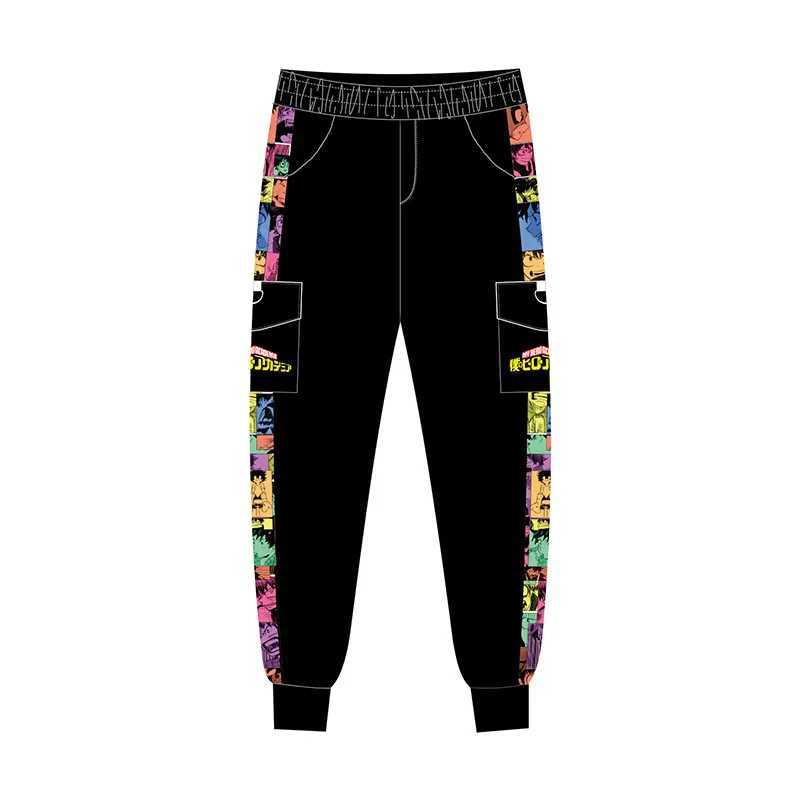 My Hero Academia Japan Anime 2024 New Fashion Printing Casual Pants Sweatpants Running Sporting Clothing Winter Cargo pants X250319