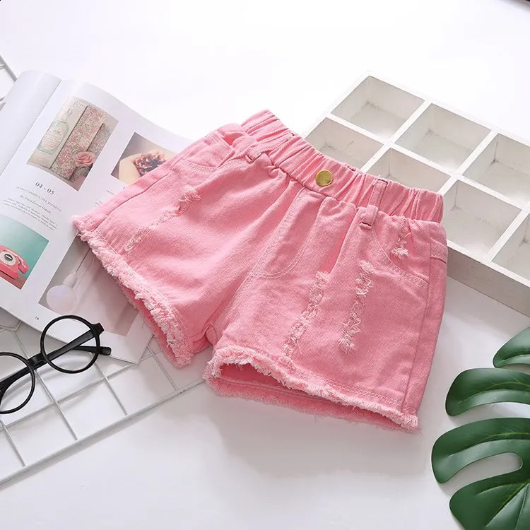 100-150 Cm Summer Girls Casual Shorts Baby Kids Children Wear 250319
