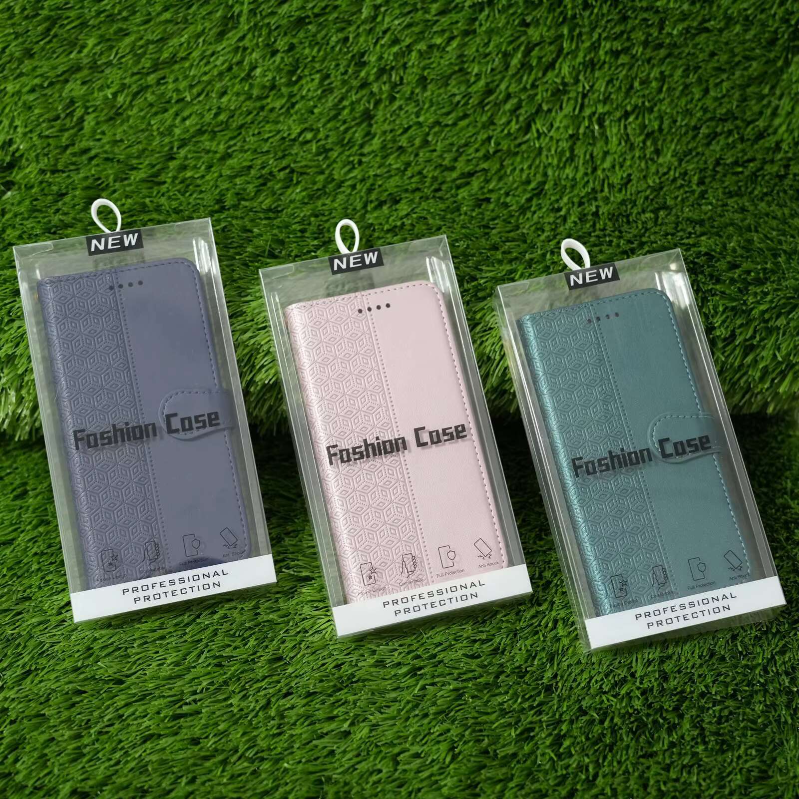 Custom Mobile Cover Transparent Package Plastic PVC Phone Retail Packaging Box iPhone for Samsung Case