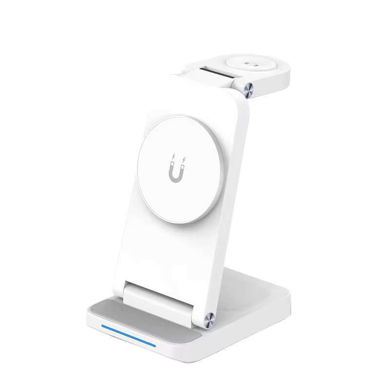 Factory Wholesale 15W 3 in 1 Phone for Apple Watch Earphone Fast Wireless Charger
