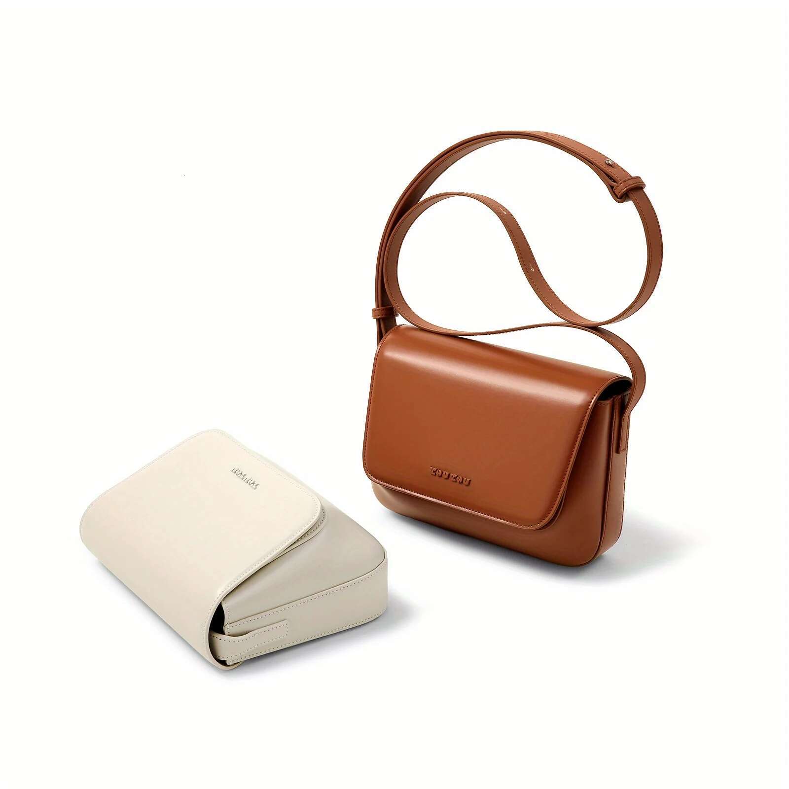 TOUTOU New Leather Ladies Fashion Small Square Original Design Handbag Multi-Functional And Exquisite Shoulder Bag