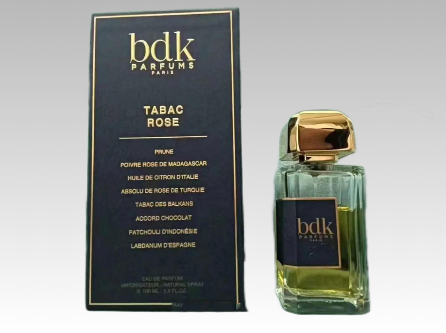 Luxury Scent BDK Parfum - 100ml Tabac Rose Rouge & Smoking Tuberose Long-Lasting Eau de Parfum