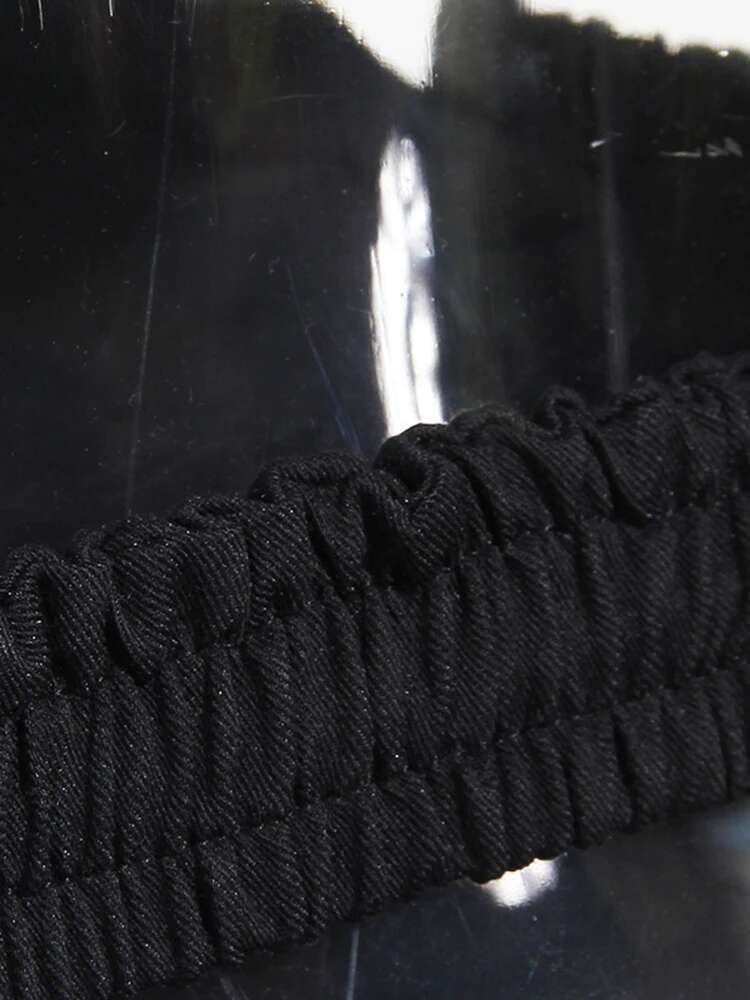 Women Black Cross Bandage Short Blazer New Lapel Long Sleeve Loose Fit Jacket Fashion Tide Spring Autumn 2025 1T126