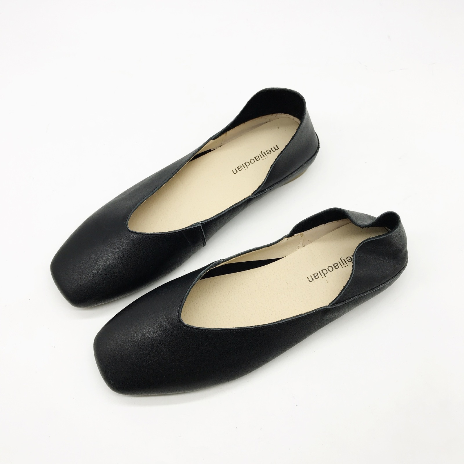 Retro soft genuine leather womens flat shoes single shoes womens casual round toe boat shoes womens mocha casino 240906