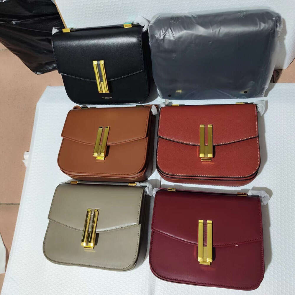 10A quality New demillier bag Tofu The Vancouver Bagcrossbody shoulder bag Original handbag mirror quality leather chain bags expensive totetravel bag purse