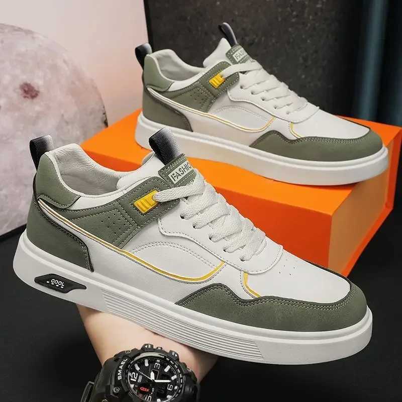 2024 New Mens Sneakers Outdoor Comfortable Lightweight Running Shoe Vulcanized Shoes for Men Lace Up Flats Shoes Men Z250319