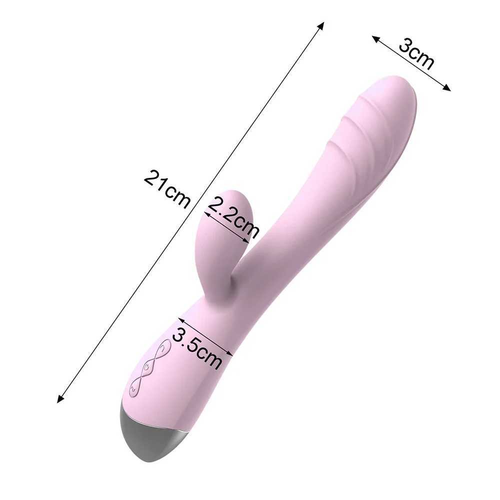 Powerful Dildo vibrator suitable for female handheld G-Spot clitoral stimulator vaginal massager female masseur 10 mode adult sex toy W250319