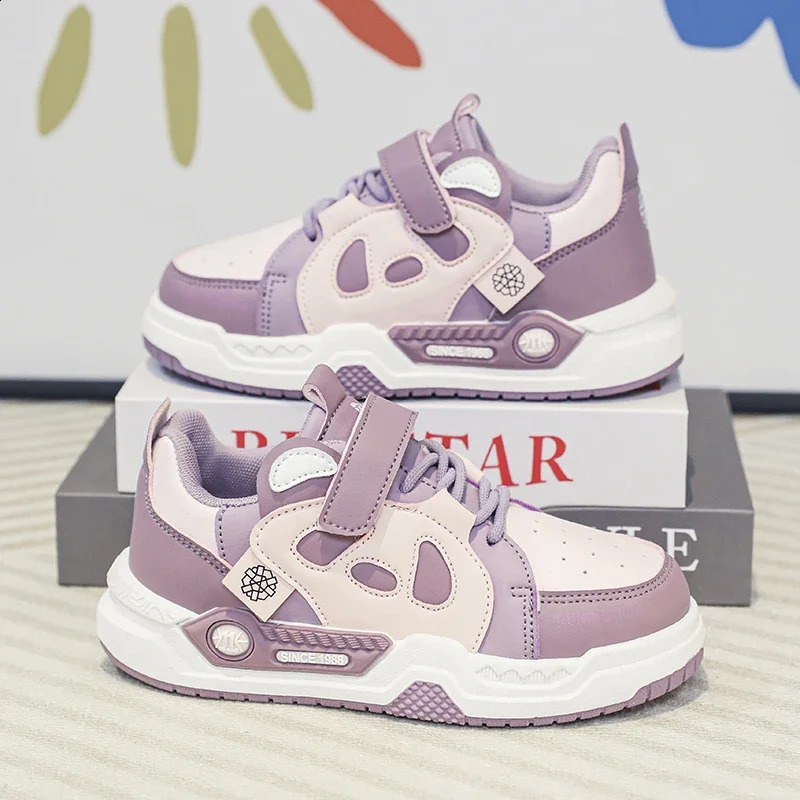 Fashion Mesh Breathabl Kids Sport Shoes Boys Sneakers Spring Summer Children Girls Outdoor Running Shoes Non Slip Board Shoes 250319
