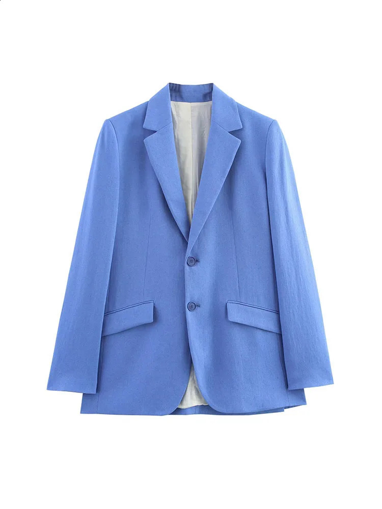 Women Spring Pant Suits 2Pieces Sets 2025 Casual Solid Linen Blazers Coats and Trousers Female Elegant Two Suit Clothes 250319
