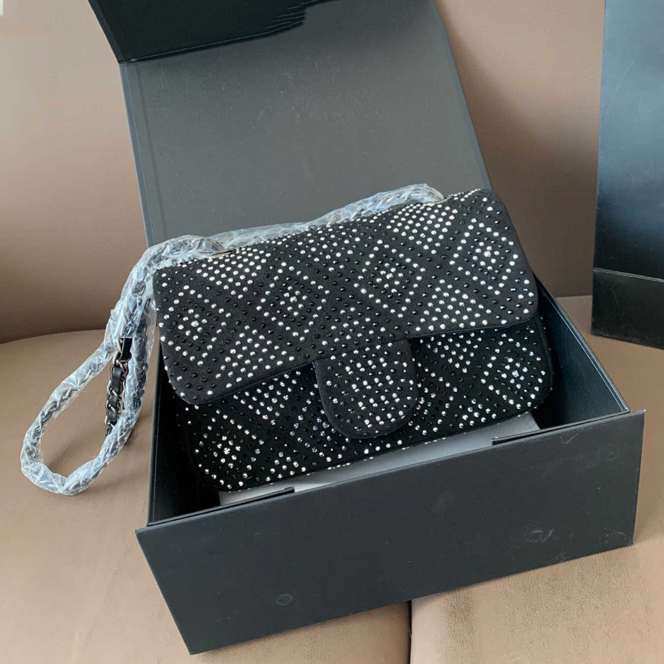 Designer Bags Evening Bags Women's Shoulder Bag Classic chain diamond Flap Bag Metal Buckle Logo Chain Designer Luxury underarm purse 231215