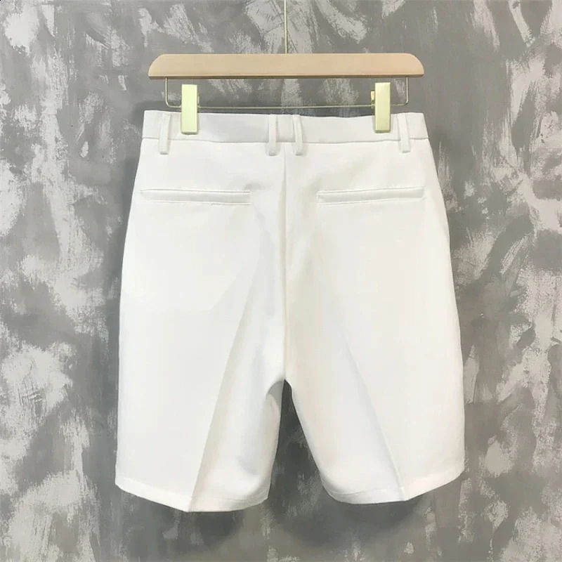 2024 5point Mens Summer Trend Casual Mid Pants Wild Youth Loose White Set Bermuda Tight Clothes 250312