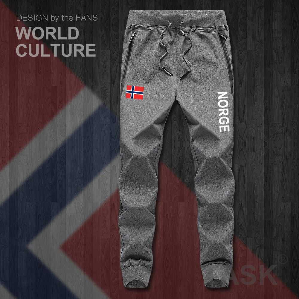 Norway Norge NOR Norwegian Nordmann NO mens pants joggers jumpsuit sweatpants track sweat fitness fleece tactical casual nation X250319