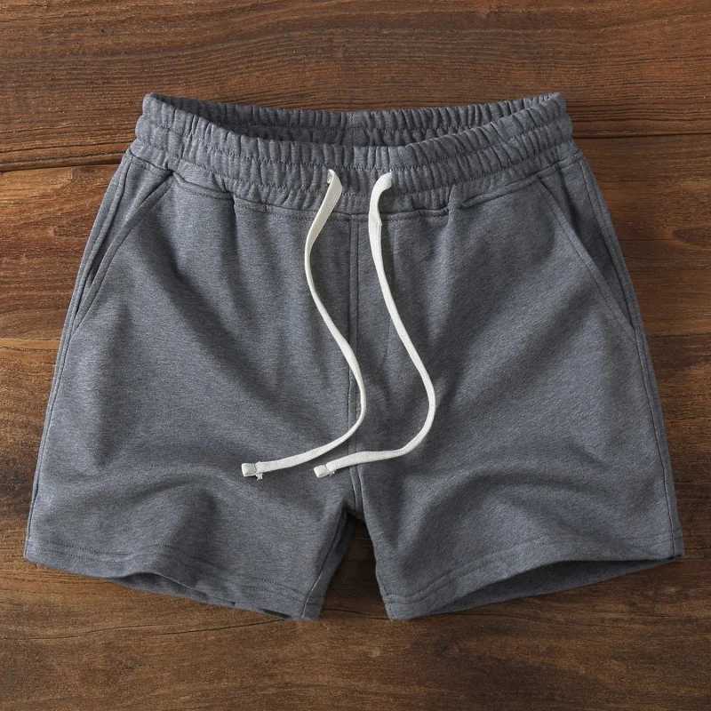 Summer pure cotton sports shorts fashionable and comfortable suitable for casual family fitness and running unisex styles W250319