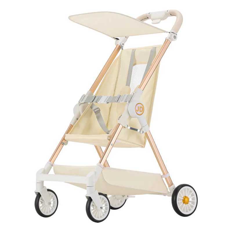 Lightweight and foldable baby stroller large childrens pocket stroller portable travel umbrella stroller for infants compact model Z250319