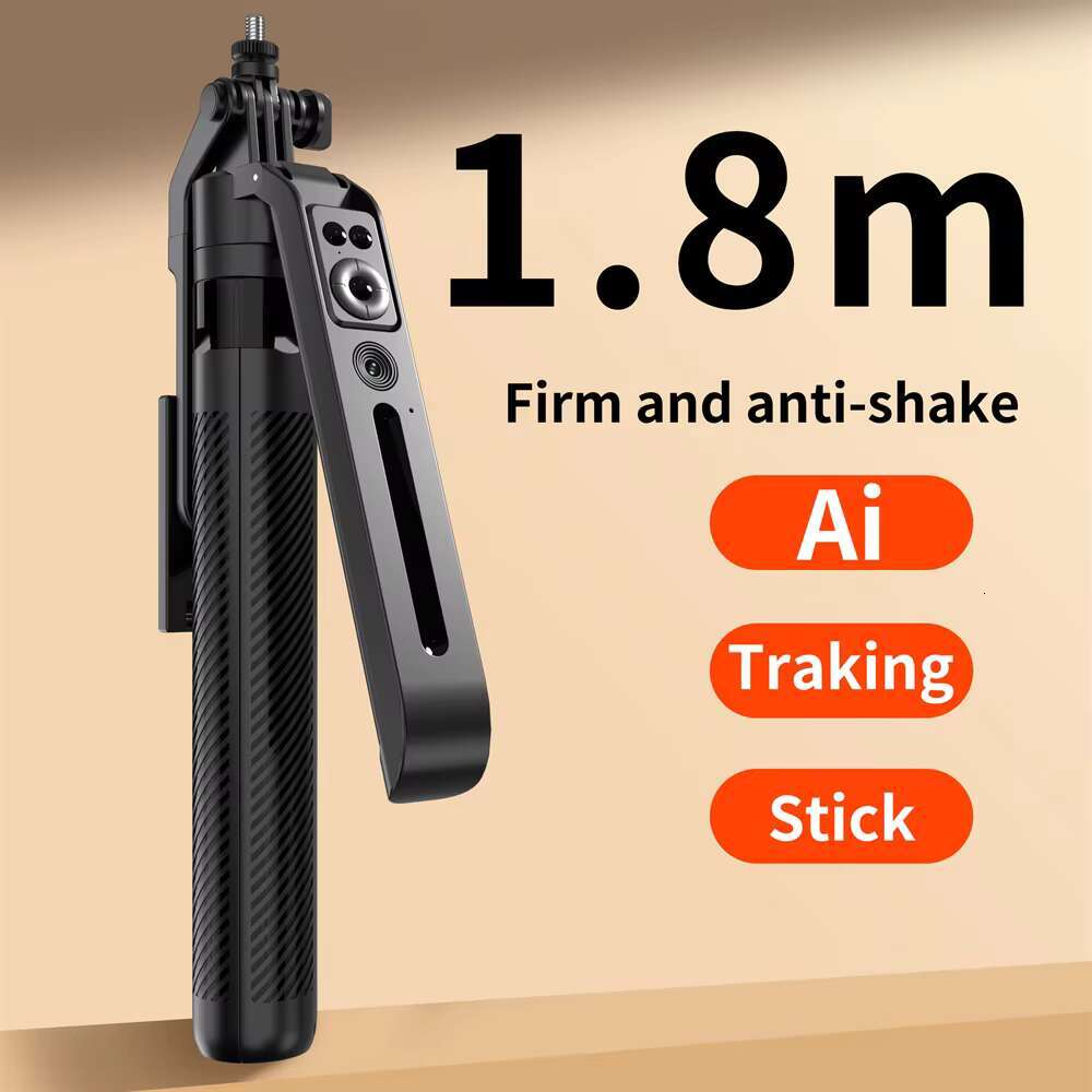 360 Rotation Wireless Remote Control 1.8M Sticks Tripod Stand C12 Aluminum Alloy Live Streaming Tetrapod Selfie Stick