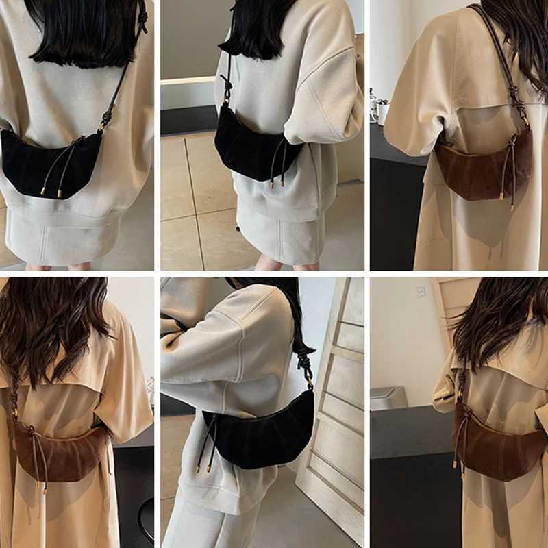 New Arrival Newly designed womens luxury bag ladies red shoulder homeless bag velvet cross tote bag side wallet clutch T250318