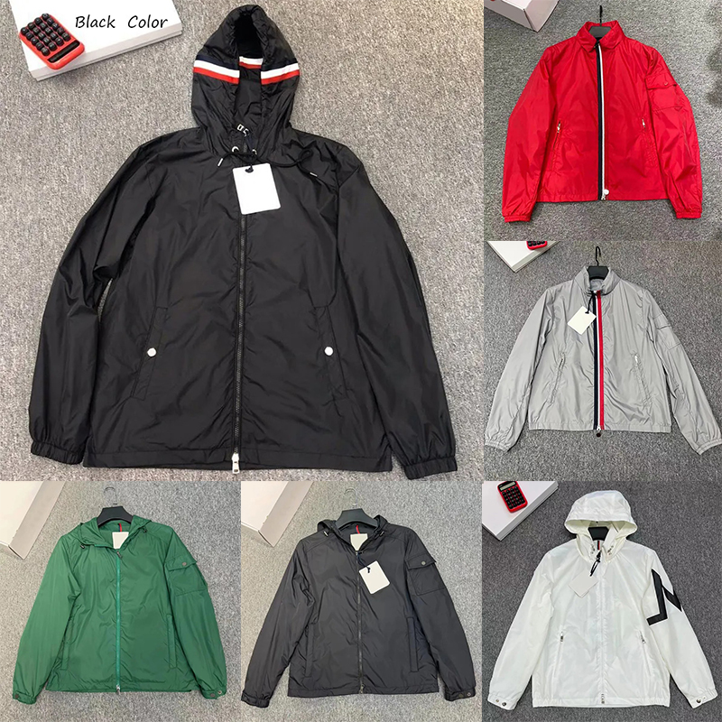 designer mens hooded jackets NFC bomber windshield jacket embroidered badge men outerwear street Spring And Autumn coats