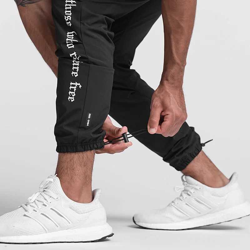 Gym Mens Quick-drying Joggers Pants Running Sweatpants Men Fitness Training Sport Casual Trousers Male Sportswear Bottoms X250319
