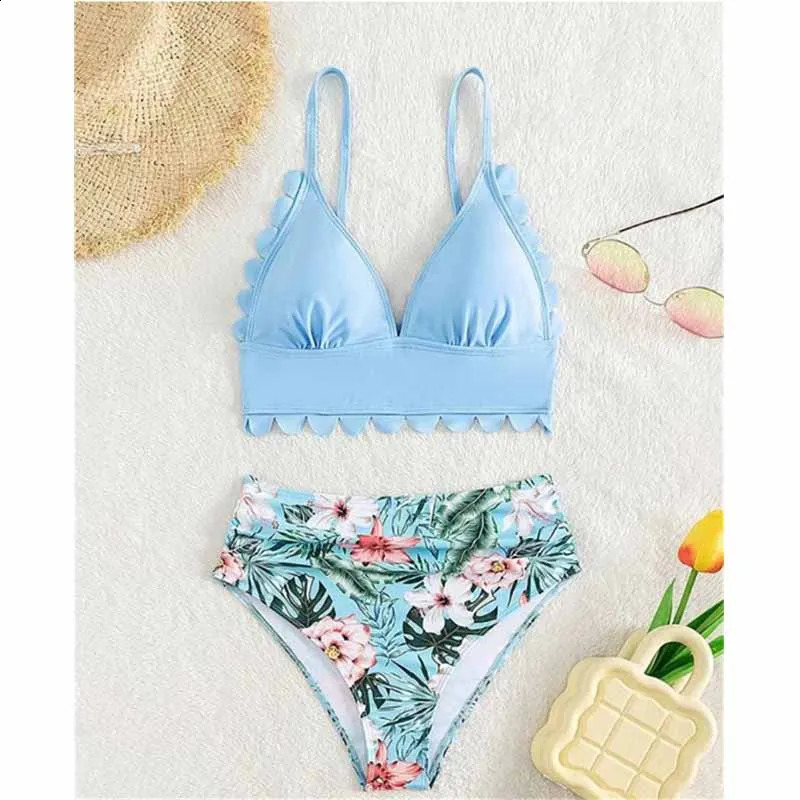 Family Matching Suits Boys Beach Shorts Mother Daughter Swimwear Father Son Swimsuit Summer Bikini Kids Prints Clothes 250319