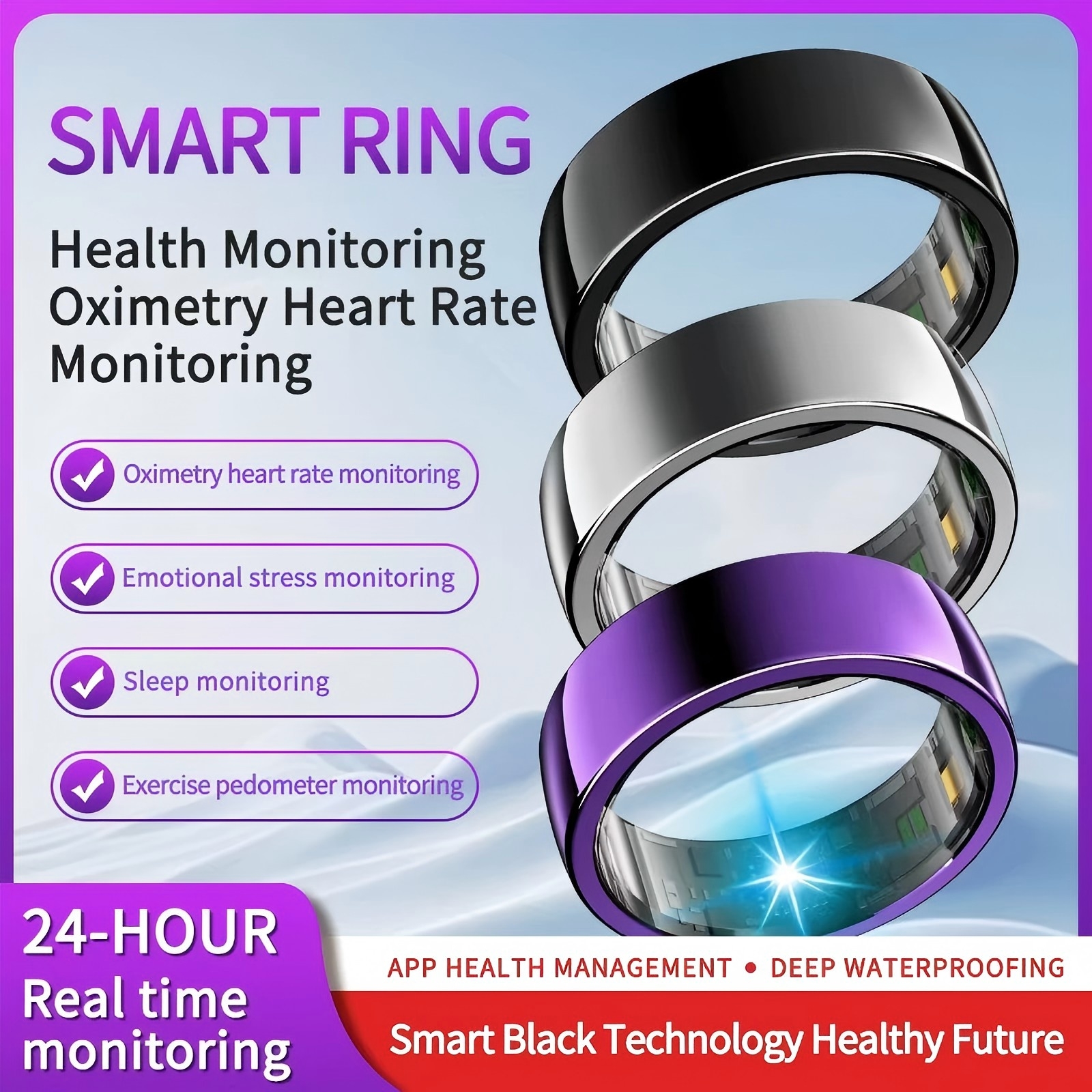 PX01 Smart Ring Rea… - image