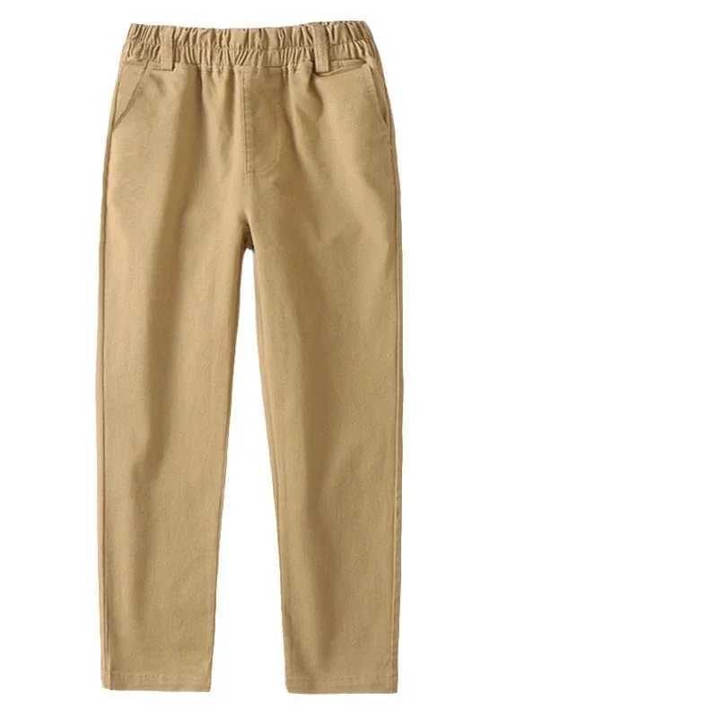 Black Navy Blue Khaki Childrens Clothes Long Pants Spring Childrens Navy School Uniform Student Suit Pants Boys Girls ClothesT250318