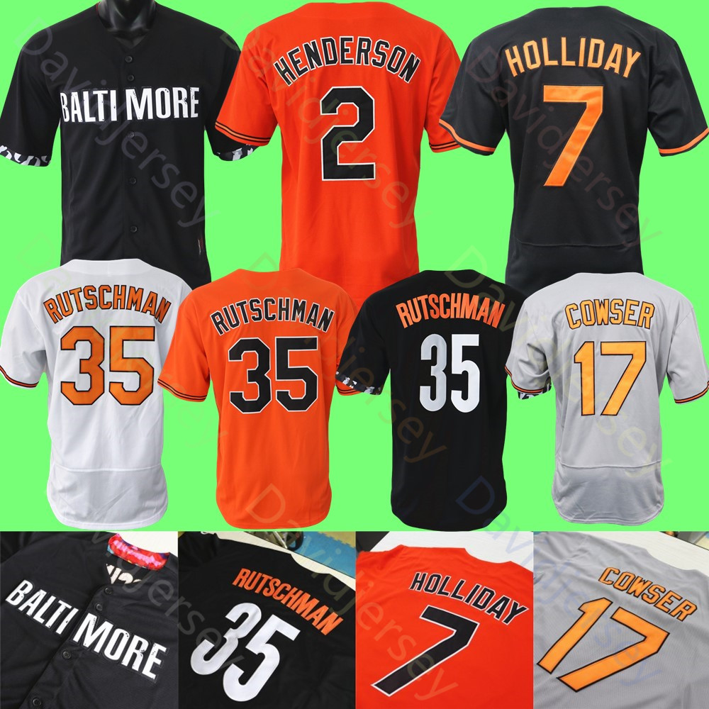 Adley Rutschman Jersey Gunnar Henderson Jackson Holliday Cal Ripken Felix Bautista Eddie Murray Colton Cowser Grayson Rodriguez Kjerstad Mullins Robinson