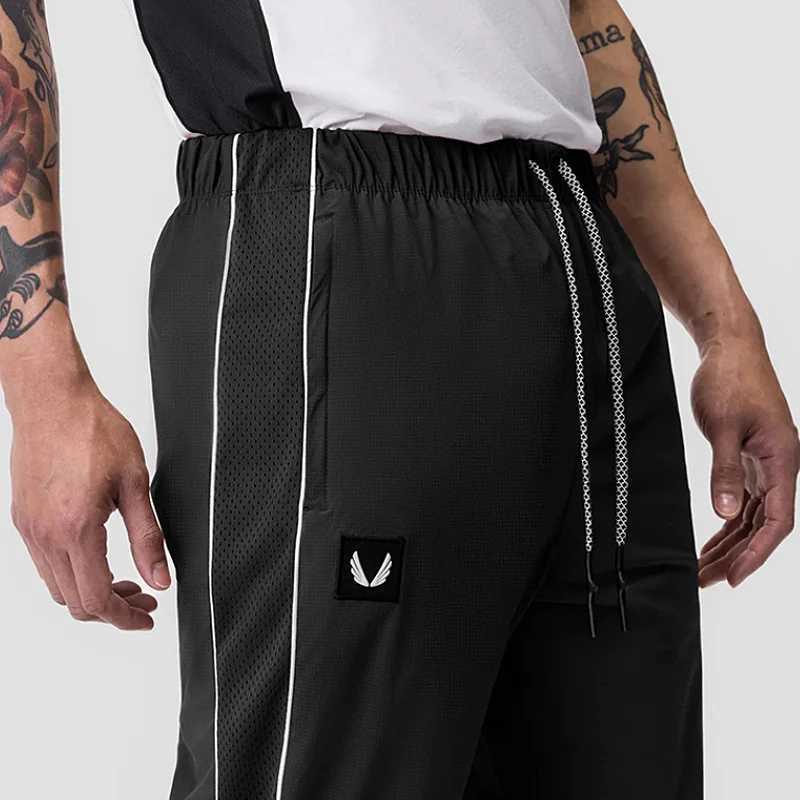 Summer Thin Mens Casual Pants Gym Fashion Brand Loose Quick Dry Trousers Man Running Jogging Fitness Sports Workout Sweatpants X250319