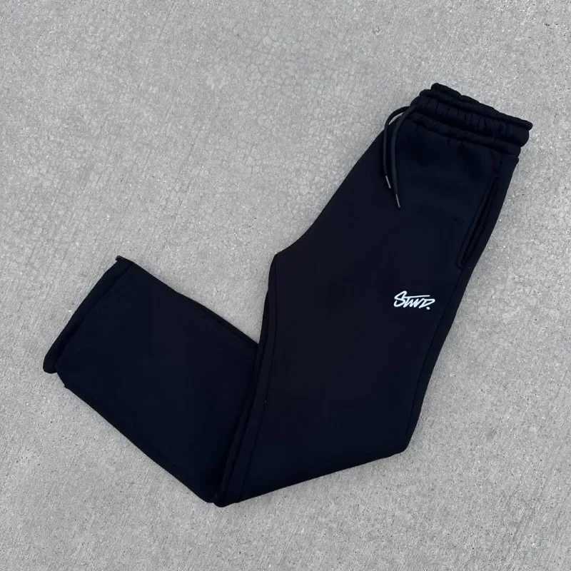 2025 Street Harajuku Retro Personalized Casual Pants Mens Y2k Gothpunk American Rock Fashion Loose Oversized Wide Legs Women X250319