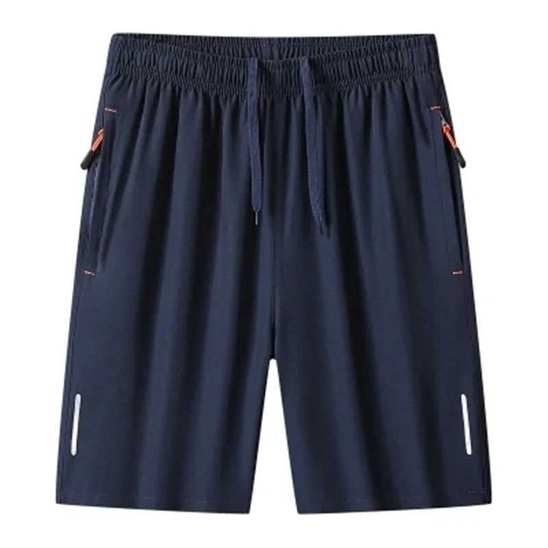 2024 Casual Sports Shorts for Mens Summer Ice Silk Breathable Loose Large Size Cool and Quick Drying Fashion Elastic Casua W250319