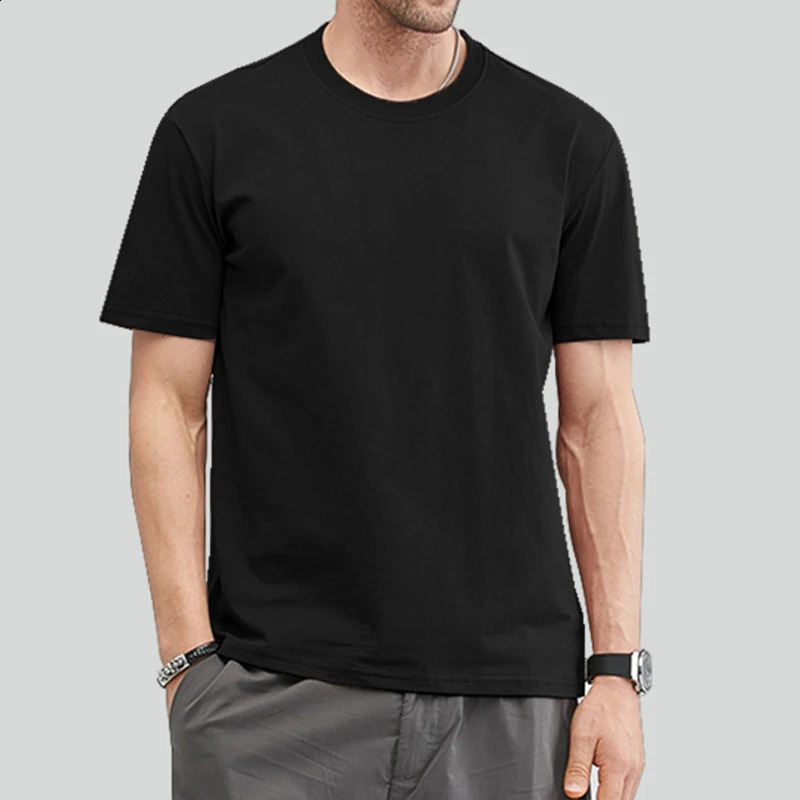 Good Quality T-Shirts Men Summer Sale Cotton Male Tshirt Women Short Sleeves Tee Shirt Boys Basic Plain Tops Girl Oversize 5XL 250319