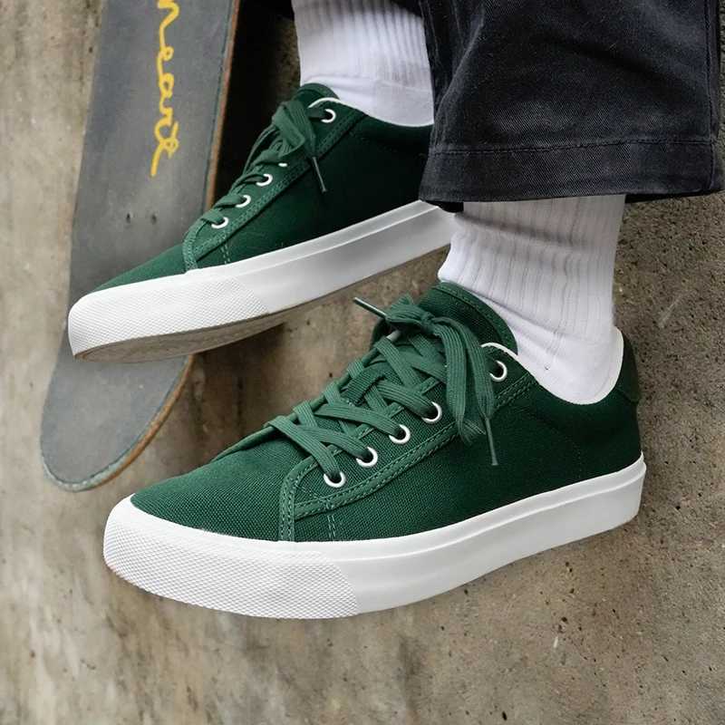 Joints Canvas Breathable Versatile Colorf Skateboard Lace-Up Shoes For Men Wen Couples Cfortable Lightweight Sneaker Y250318