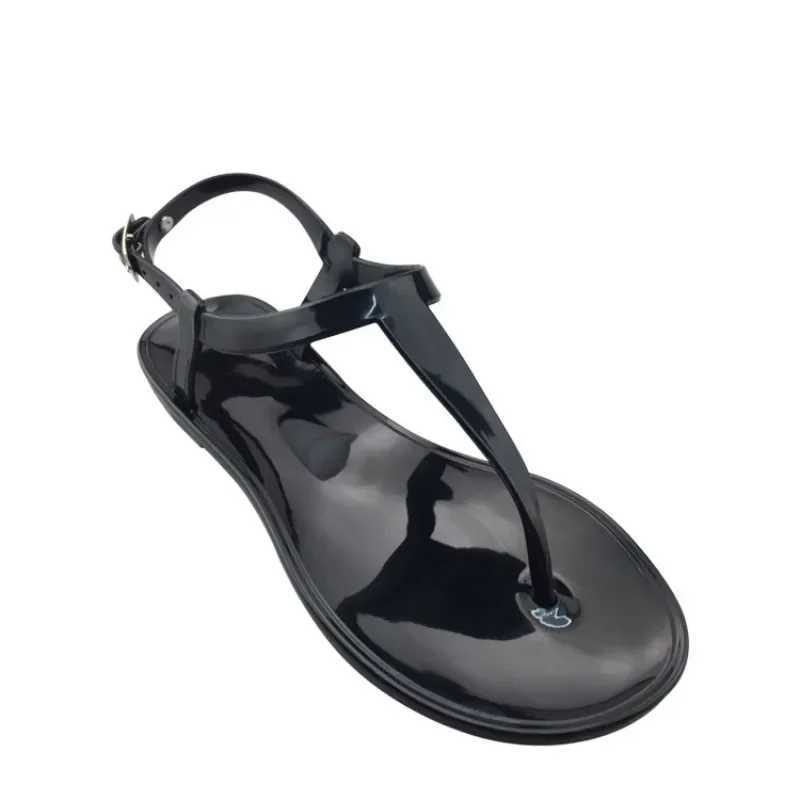 New Arrival Summer Simple Ladies Jelly Shoes Fashion Flat Outdoor Beach Leisure Multi-color Womens Sandals Comfortable Womens Sandals T250318