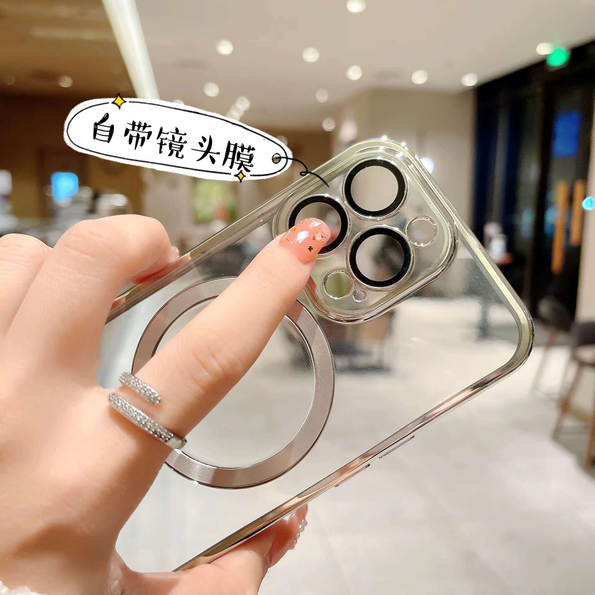 With Camera Lens Protection Electronic Printing Phone Case for IPhone 16 15 14 13 Pro Max Plus Soft TPU Cover