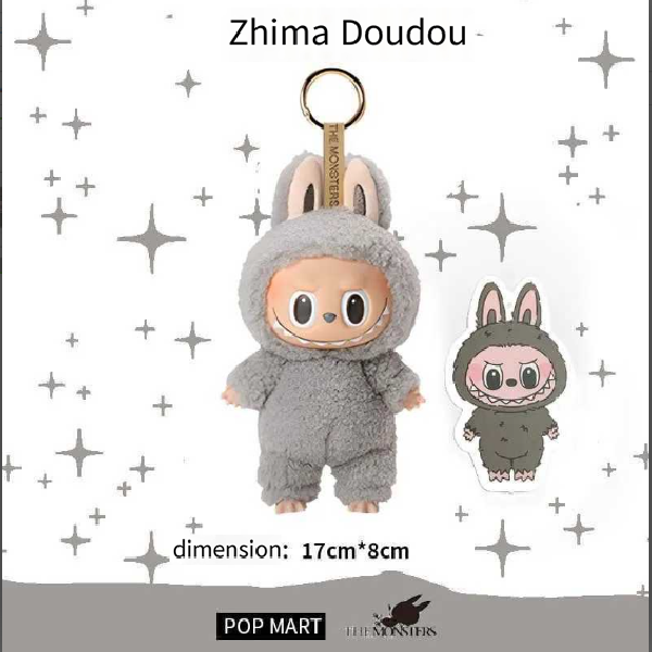 For Labubu Exciting Blind Box Action Anime Figures 17cm Cute Mysterious Toys Pvc Doll And Hobbies Ornaments Kids Christmas Gift W250116